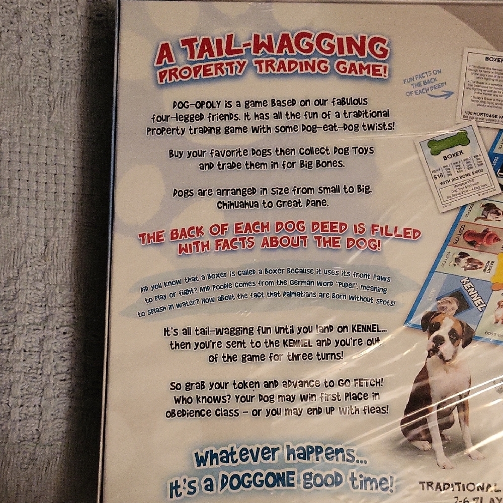Dog-Opoly Board Game - Picture 3 of 4